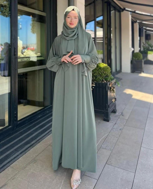 Olive π« Abaya With Stoller