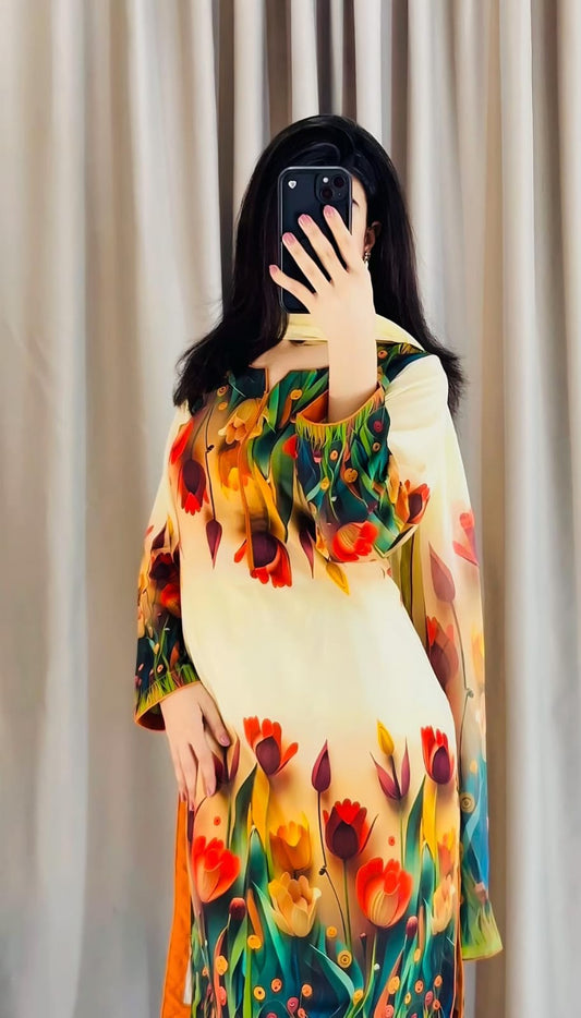 Tie N Die Digital printed 🥰