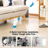 Rechargeable Spin Scrubber Long Handle Cleaning Brush (free home delivery)