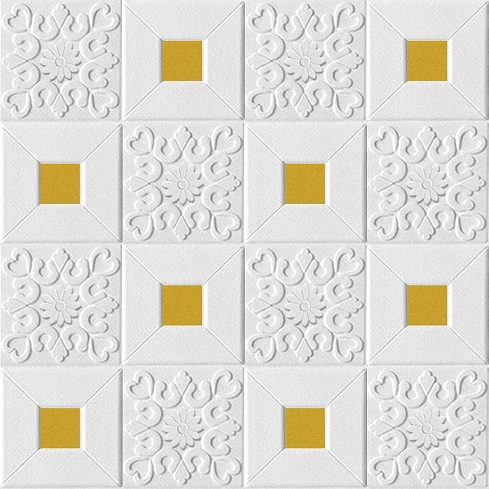 3D Brick Design Self-Adhesive Waterproof Foam Sheet 3D PE Foam Wallpaper
