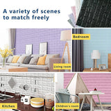 3D Brick Design Self-Adhesive Waterproof Foam Sheet 3D PE Foam Wallpaper