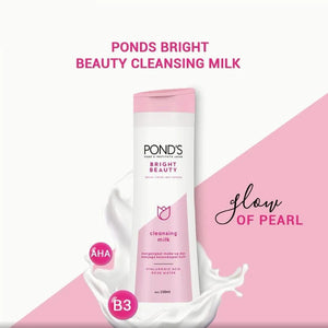 Ponds Bright Beauty Cleansing Milk 150ml Pearl Glow