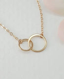 Golden Heart Necklace for Girls Daily Wear