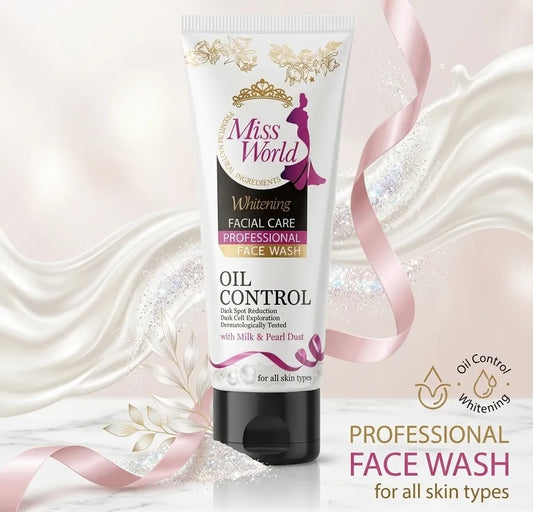 Miss World Oil Control Face Wash 50ml All Skin Types