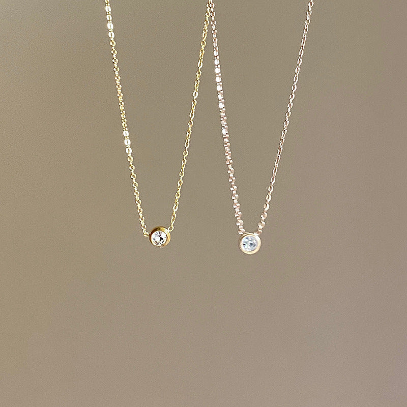 Markaz verified seller MZCHYHAM10032   Save· 78 Gold Zircon Pendant Necklace for Women Daily Wear Luxury