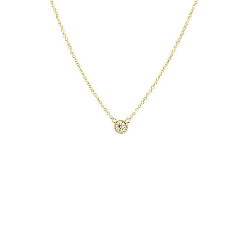 Markaz verified seller MZCHYHAM10032   Save· 78 Gold Zircon Pendant Necklace for Women Daily Wear Luxury