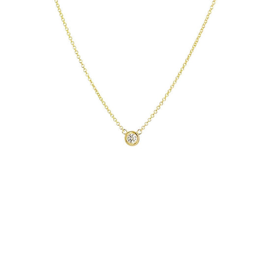 Markaz verified seller MZCHYHAM10032   Save· 78 Gold Zircon Pendant Necklace for Women Daily Wear Luxury