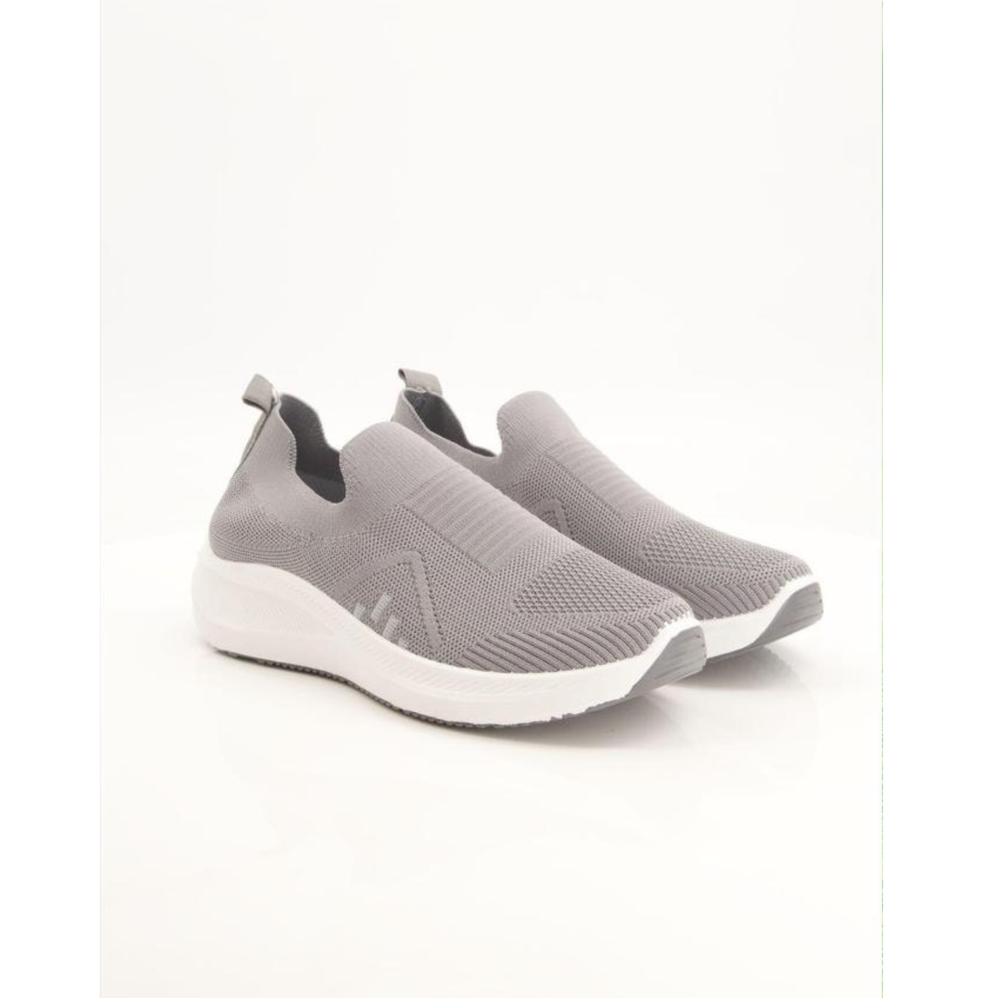 Grey Slip-On Casual Sneakers for Men