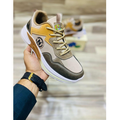 Men's Running Joggers Yellow High Performance Fabric