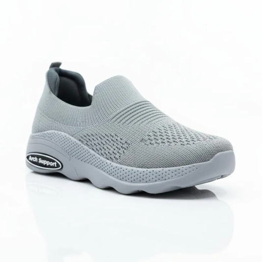 Men's EVA Arch Support Slip-On Sneakers Grey