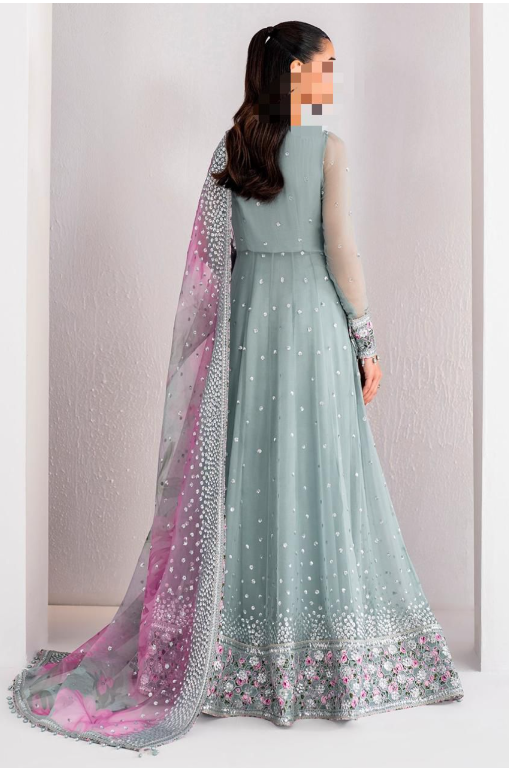 Jazmin Luxury Chiffon Sequence Maxi - 3 Piece Formal Wear