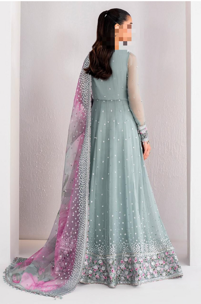 Jazmin Luxury Chiffon Sequence Maxi - 3 Piece Formal Wear