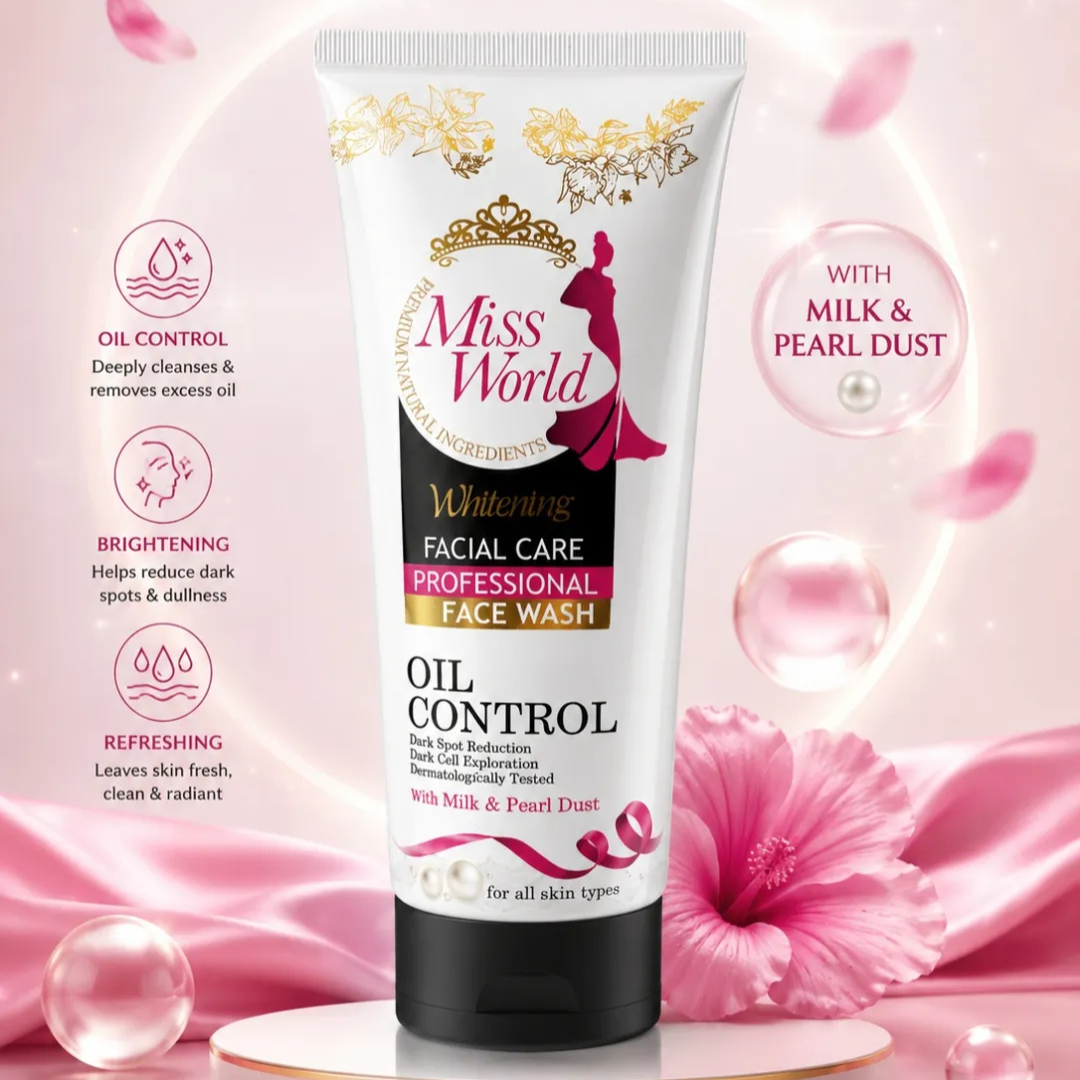 Miss World Oil Control Face Wash 50ml All Skin Types