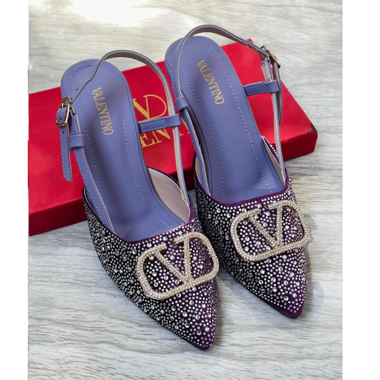 VALENTINO STONE HEELS 👠