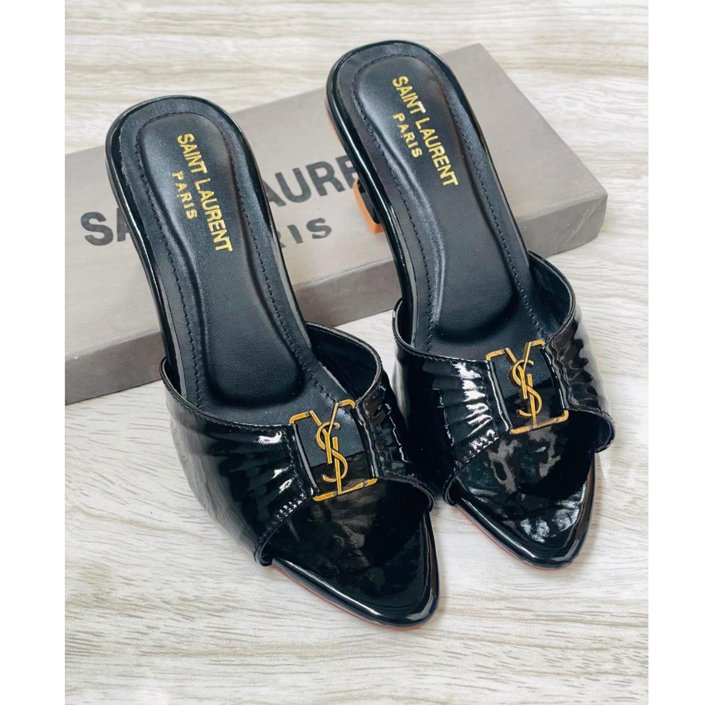 RESTOCKED 🥳  SAINT LAURENT HEELS 👠