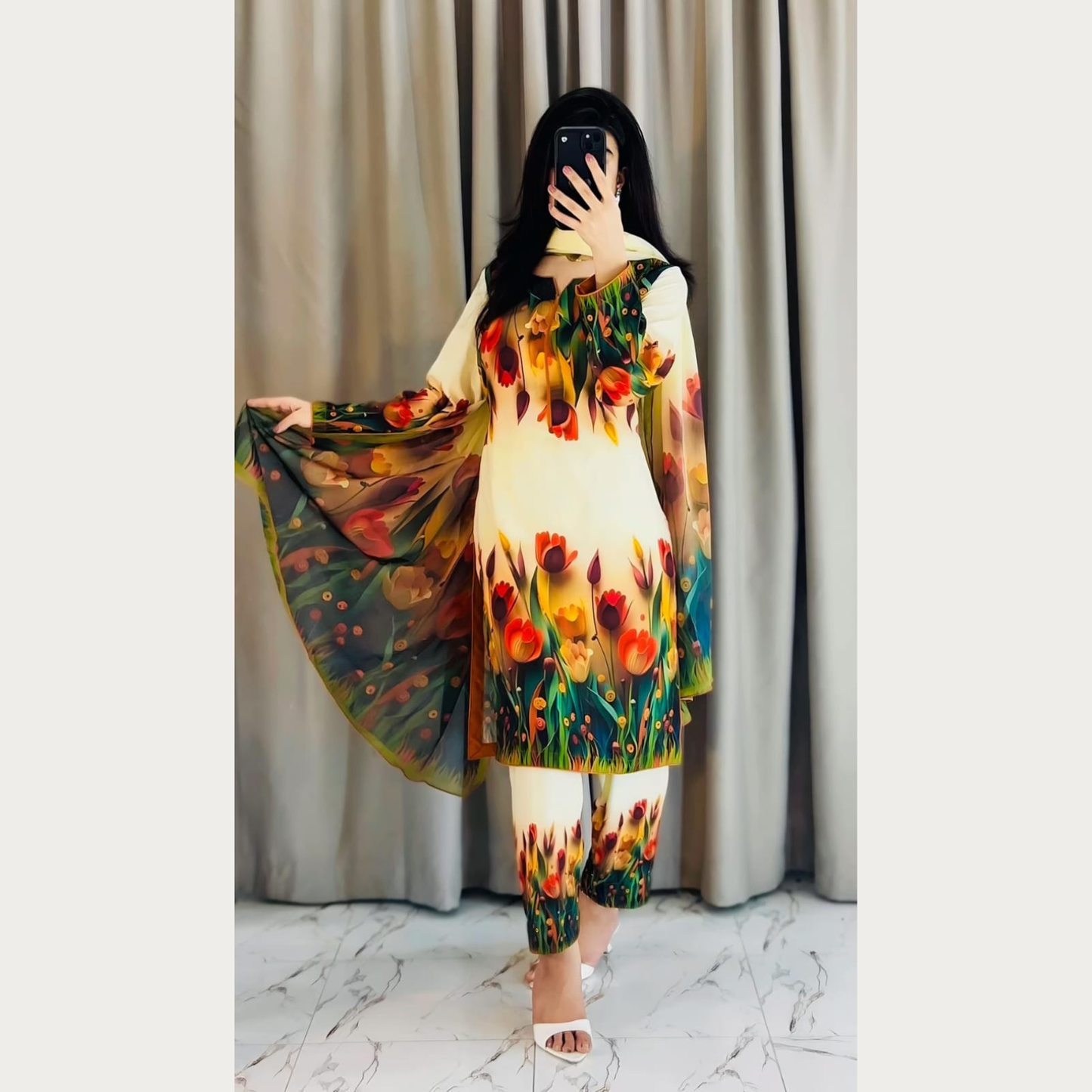 Tie N Die Digital printed  🥰