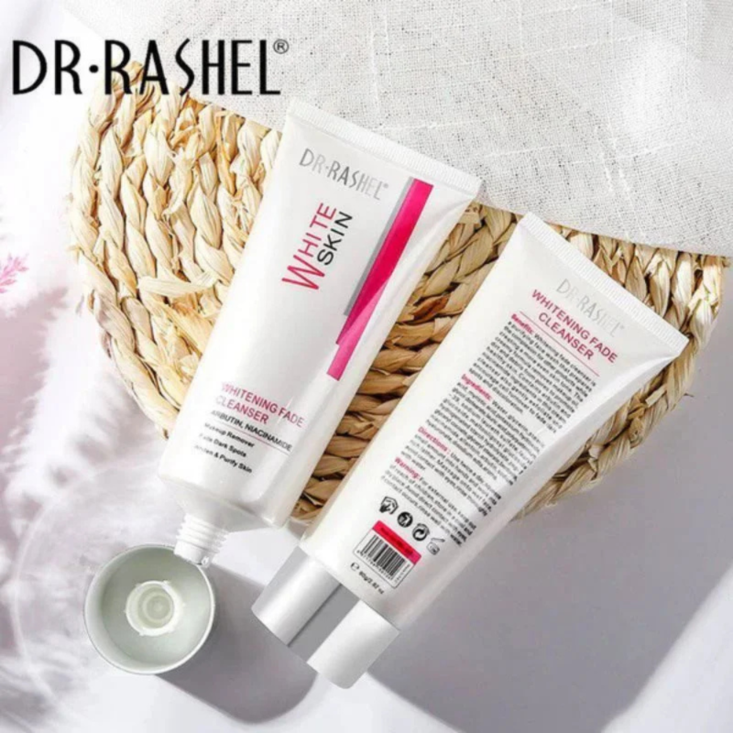 BNB Pink Face Glow Kit | 3-in-1 Skincare Wash Mask SPF Protection Set