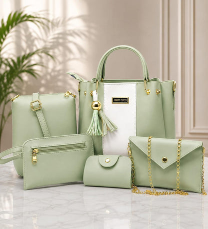 🎀  Jimmy choo High Quality 5Pcs Shoulder Bag 🎀