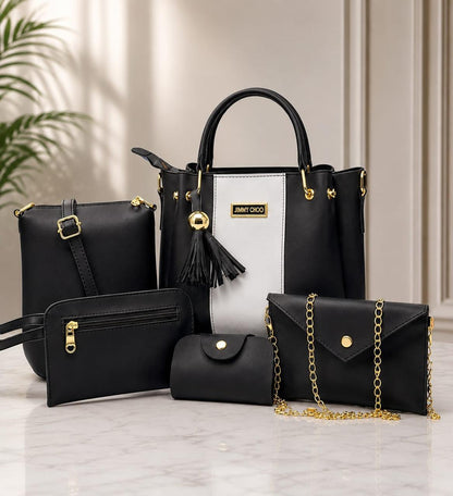 🎀  Jimmy choo High Quality 5Pcs Shoulder Bag 🎀