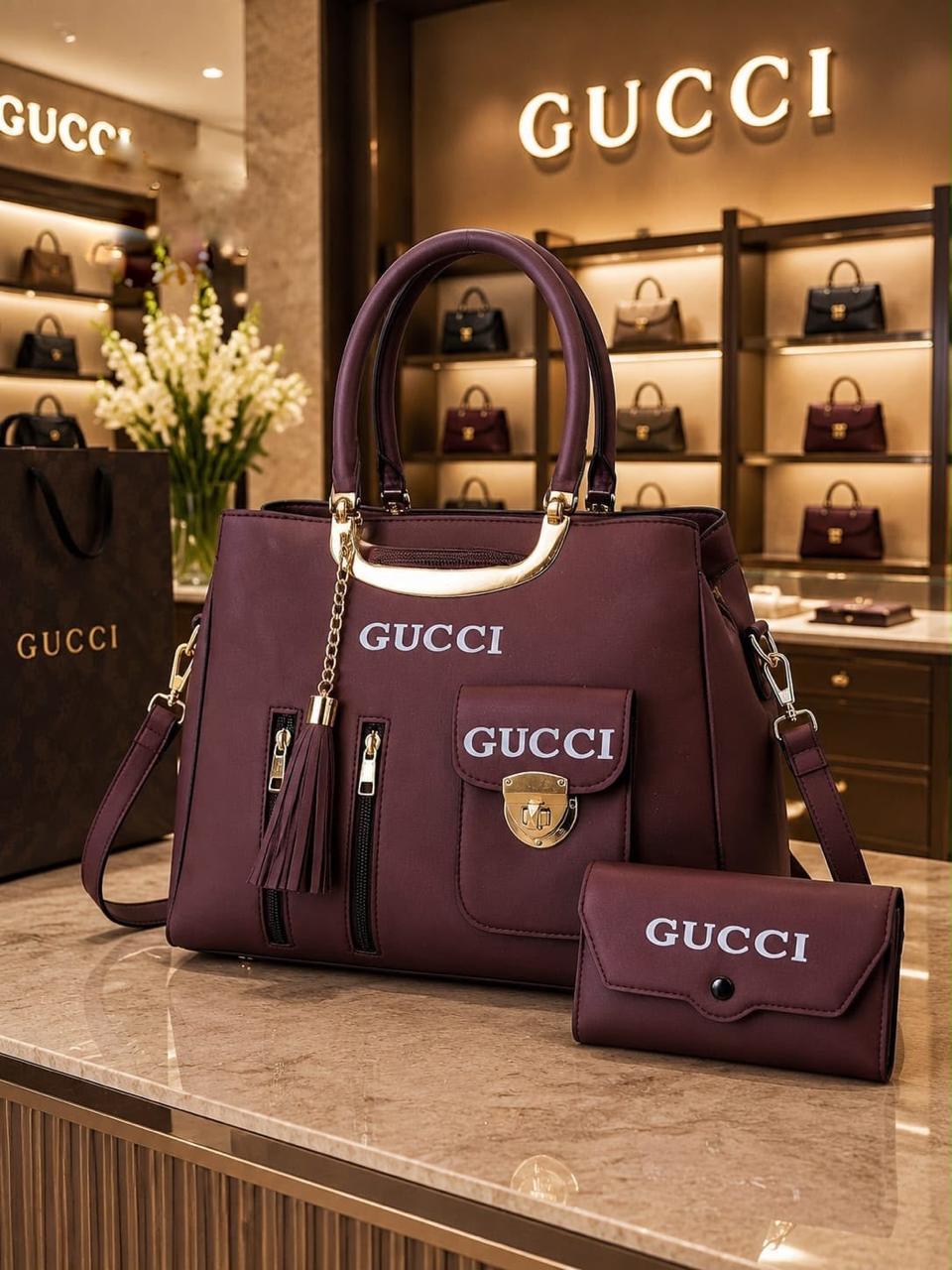 🌸 2 PICS GUCCI BRANDED HAND BAGS FOR GIRLS 🌸