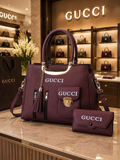 🌸 2 PICS GUCCI BRANDED HAND BAGS FOR GIRLS 🌸