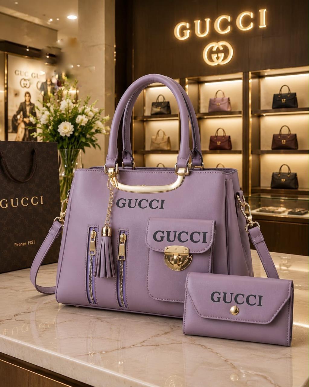 🌸 2 PICS GUCCI BRANDED HAND BAGS FOR GIRLS 🌸