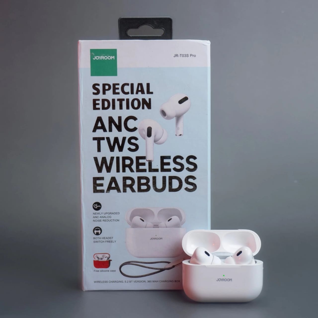 Joyroom AirPods 3✨ JR‑T03S Plus | Wireless Bluetooth Earbuds | HiFi Sound | Long Battery Life | Free 🥳 Premium Case