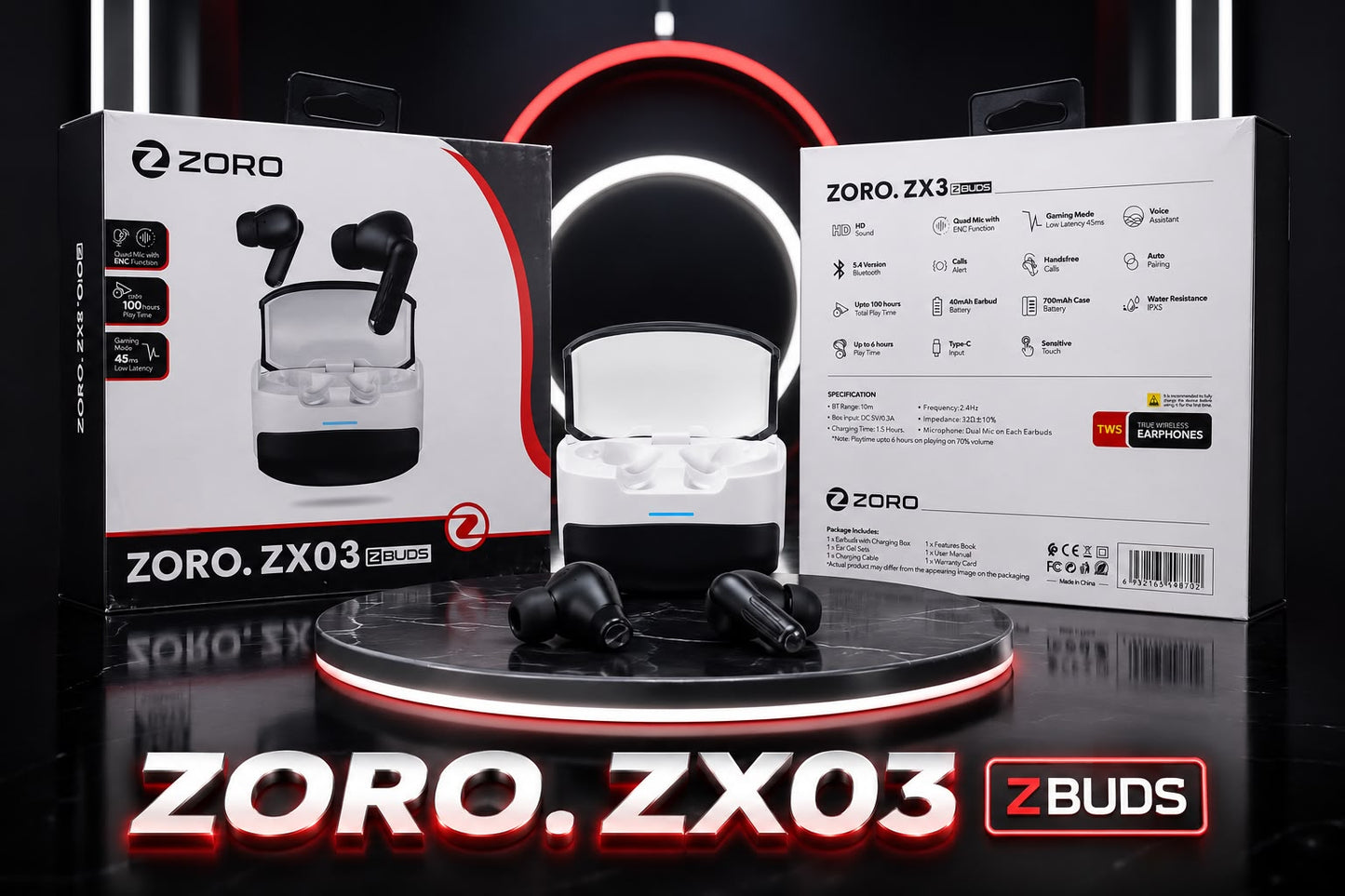 - ZORO Zx03 Earbuds