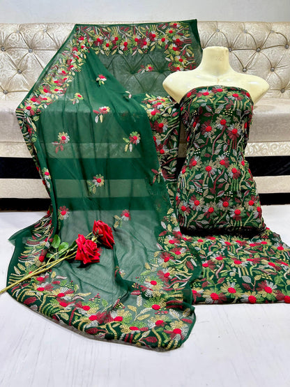 New handmade kacha mirror bure work collection
