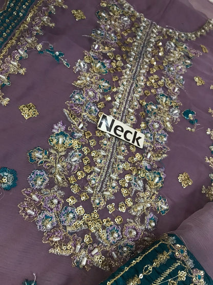 Brand :CHARIZMA CHIFFON/NET  FABRIC DETAILS