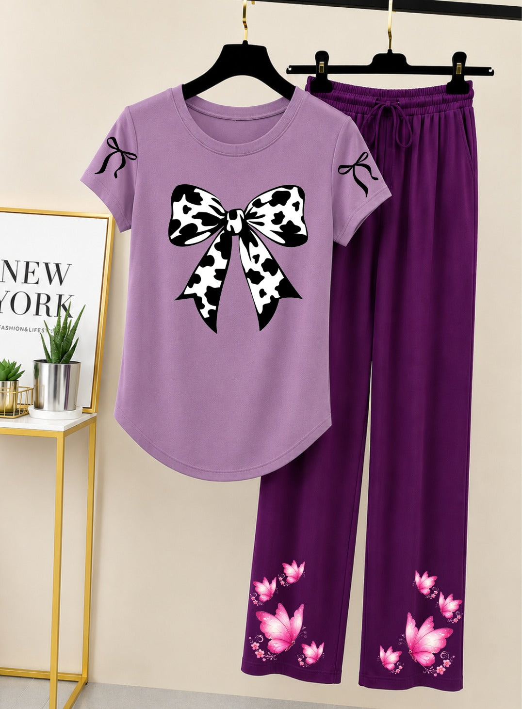Women Printed Night Suits 🖤😍🖤 Fabric Jersey 👍🏻