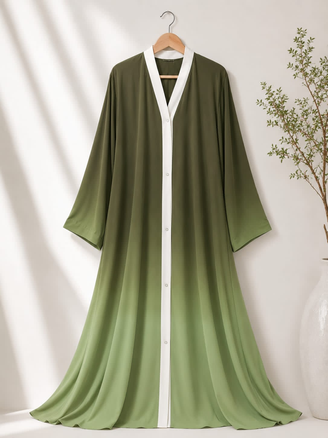 Tai and Dai Front Open Abaya