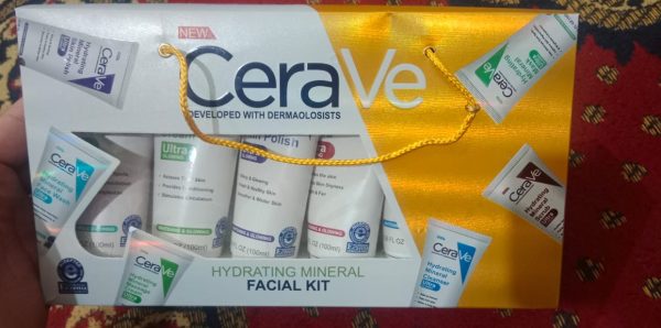 Pack Of 6 CeraVe Hydrating Mineral Facial Kit 💧✨   Best Quality | Deep Hydration & Skin Protection