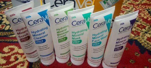 Pack Of 6 CeraVe Hydrating Mineral Facial Kit 💧✨   Best Quality | Deep Hydration & Skin Protection