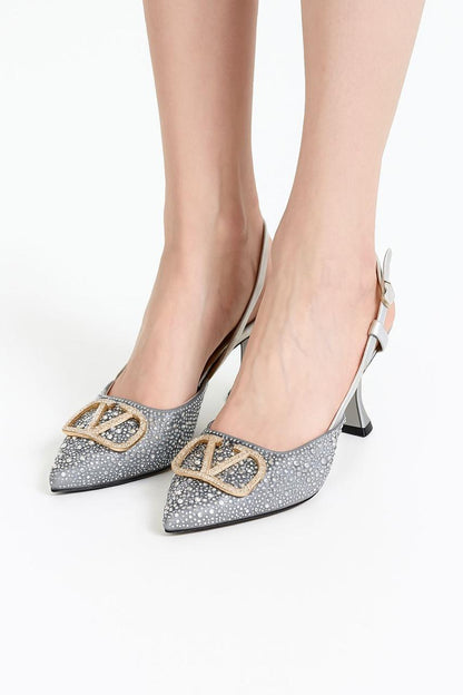 VALENTINO STONE HEELS 👠