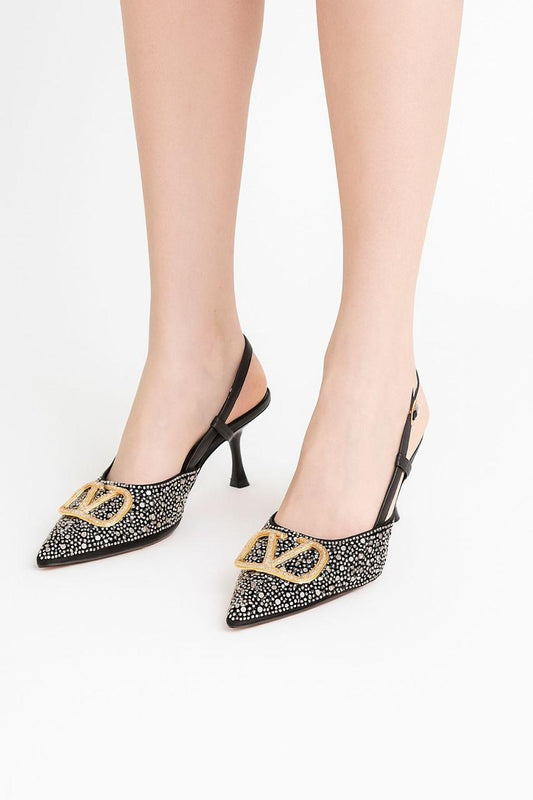 VALENTINO STONE HEELS 👠