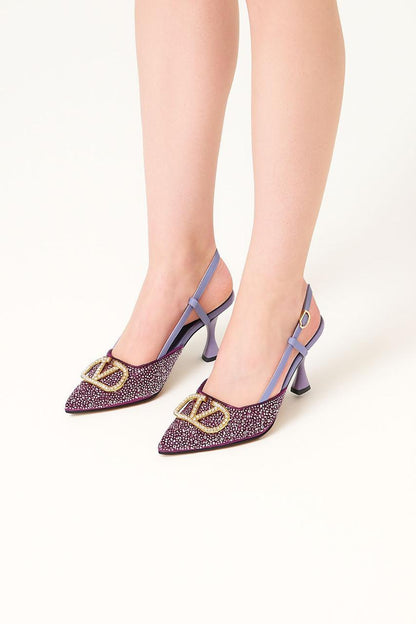 VALENTINO STONE HEELS 👠